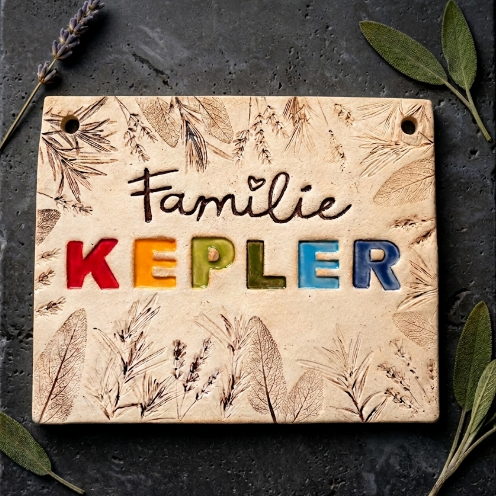 Name Plate - Ceramic