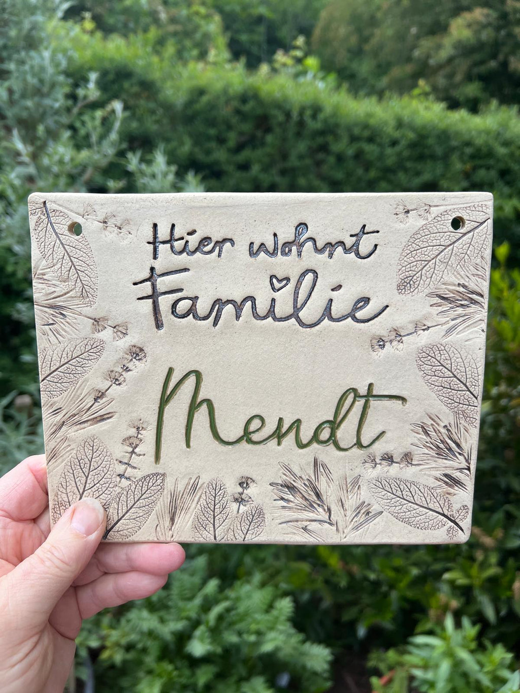Nameplate - Ceramic