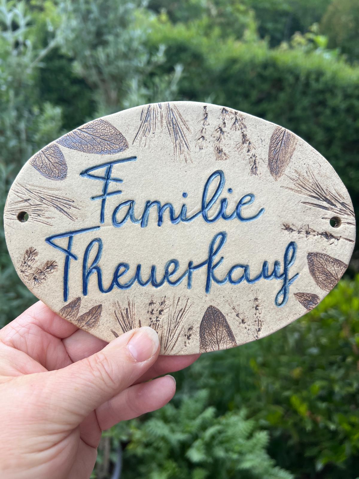 Pure Nature - Ceramic Sign