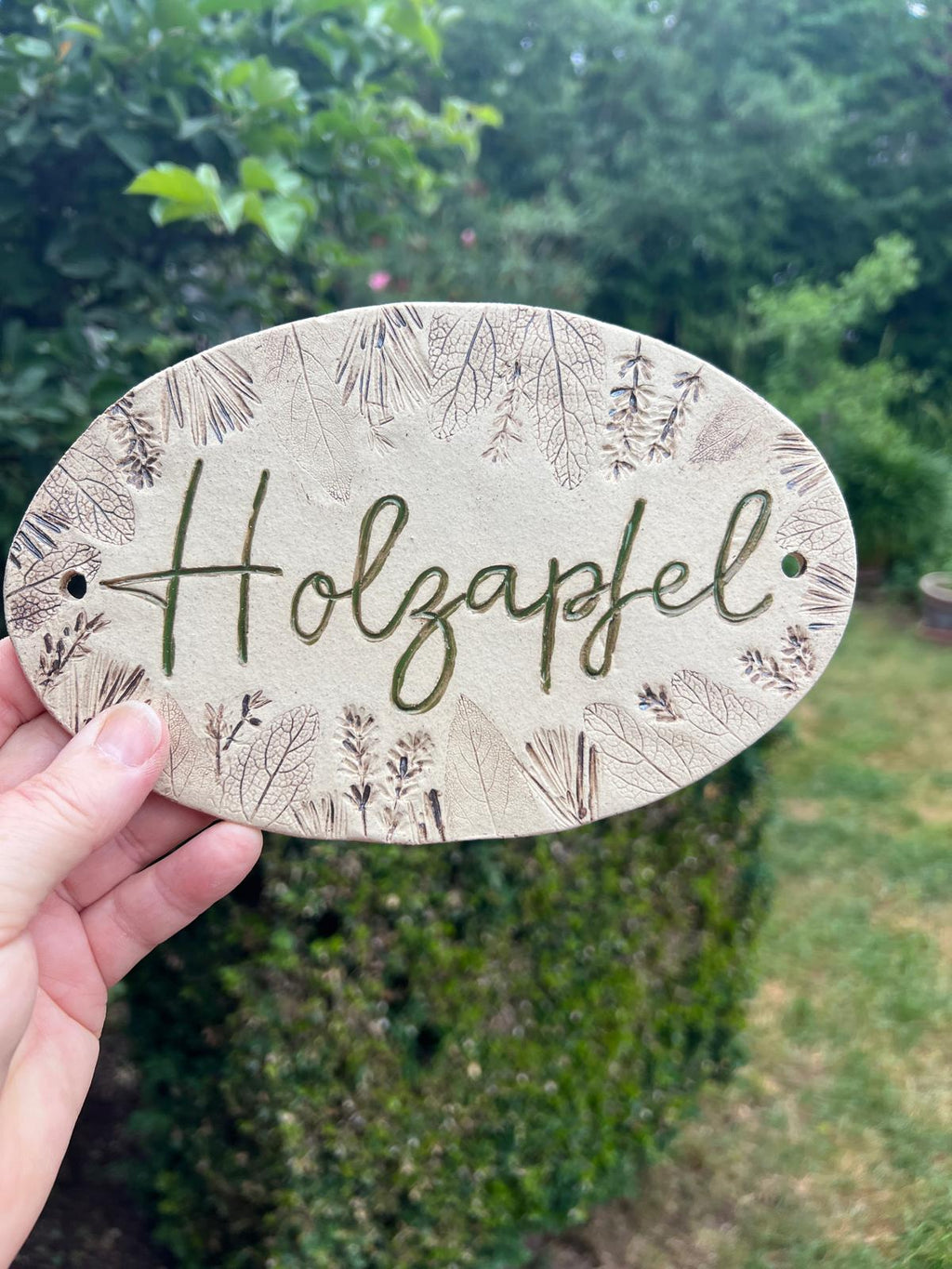 Pure Nature - Ceramic Sign