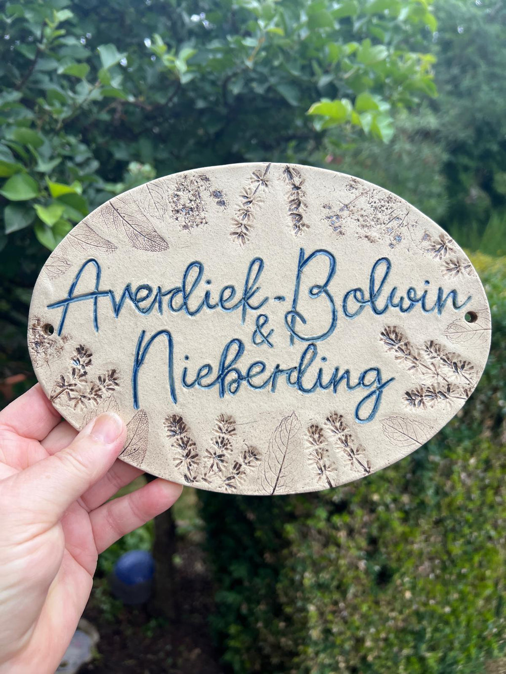 Pure Nature - Ceramic Sign