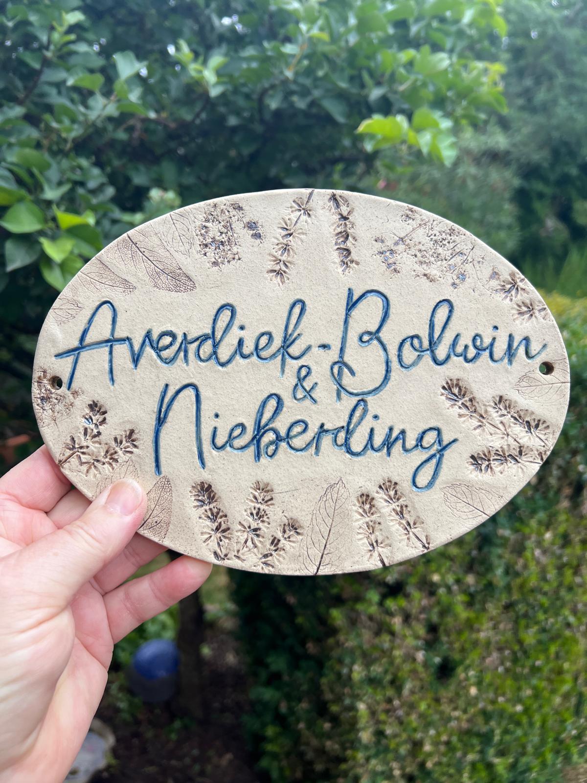 Pure Nature - Ceramic Sign