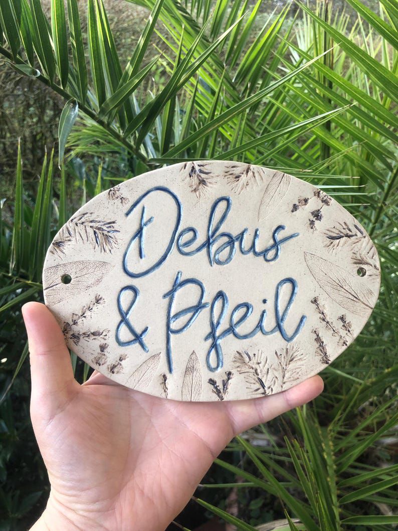 Pure Nature - Ceramic Sign