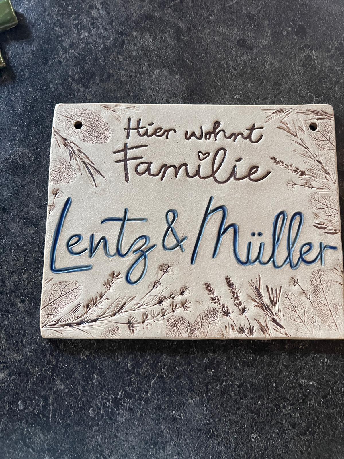 Nameplate - Ceramic