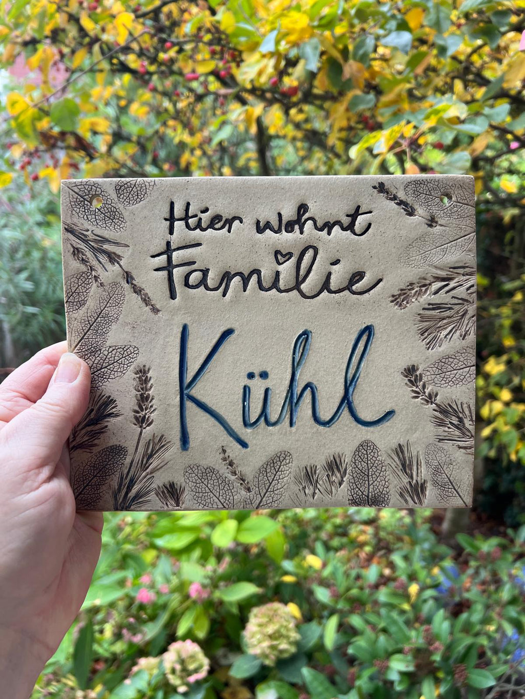 Nameplate - Ceramic