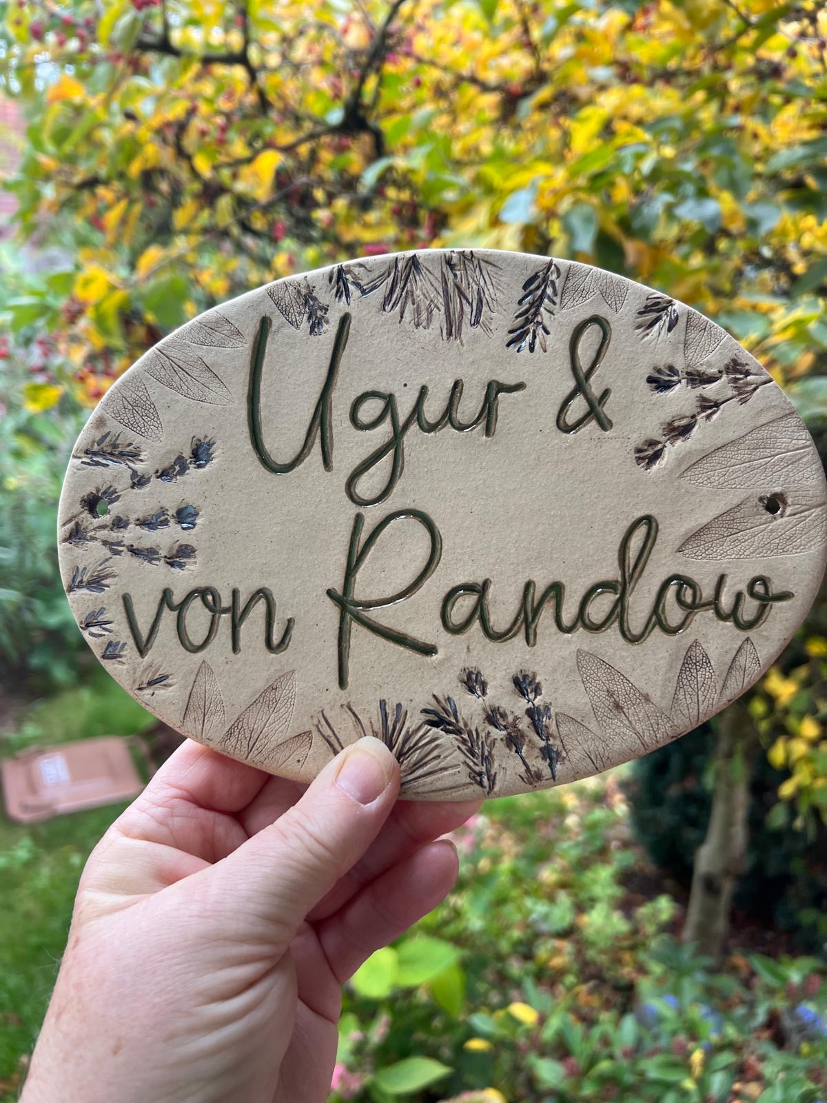 Pure Nature - Ceramic Sign
