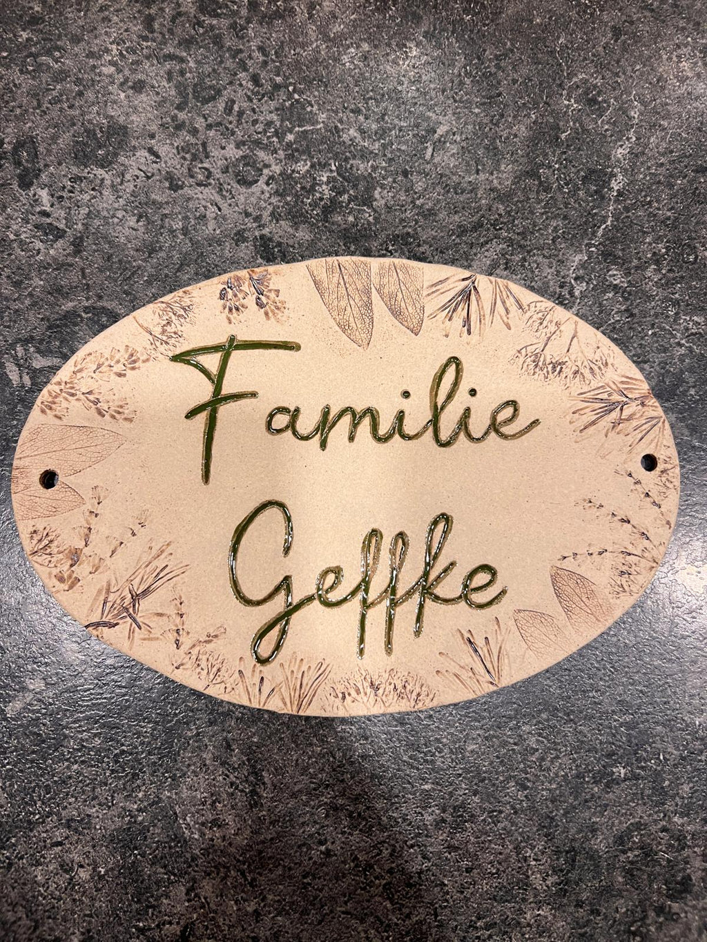 Pure Nature - Ceramic Sign