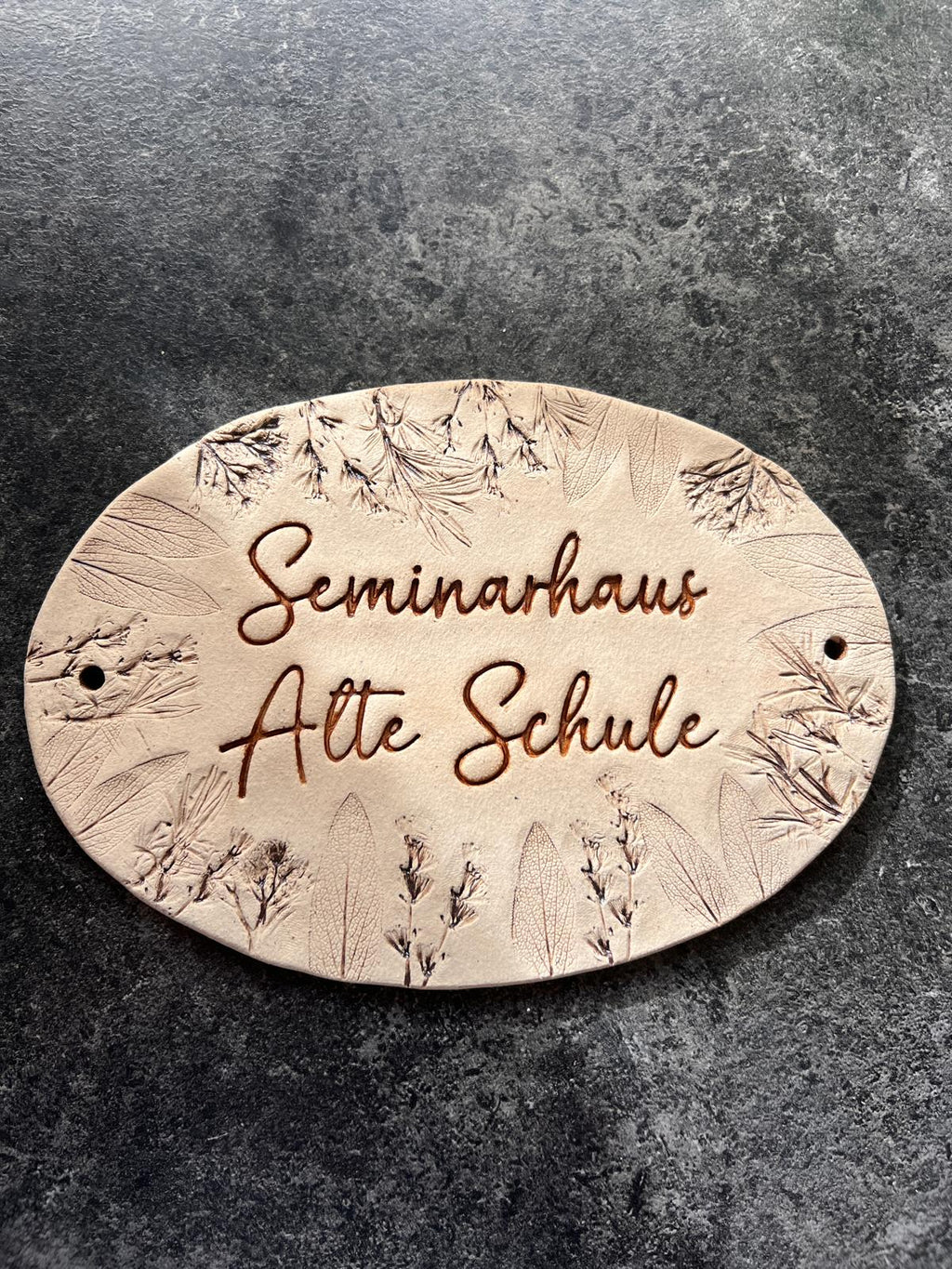 Pure Nature - Ceramic Sign