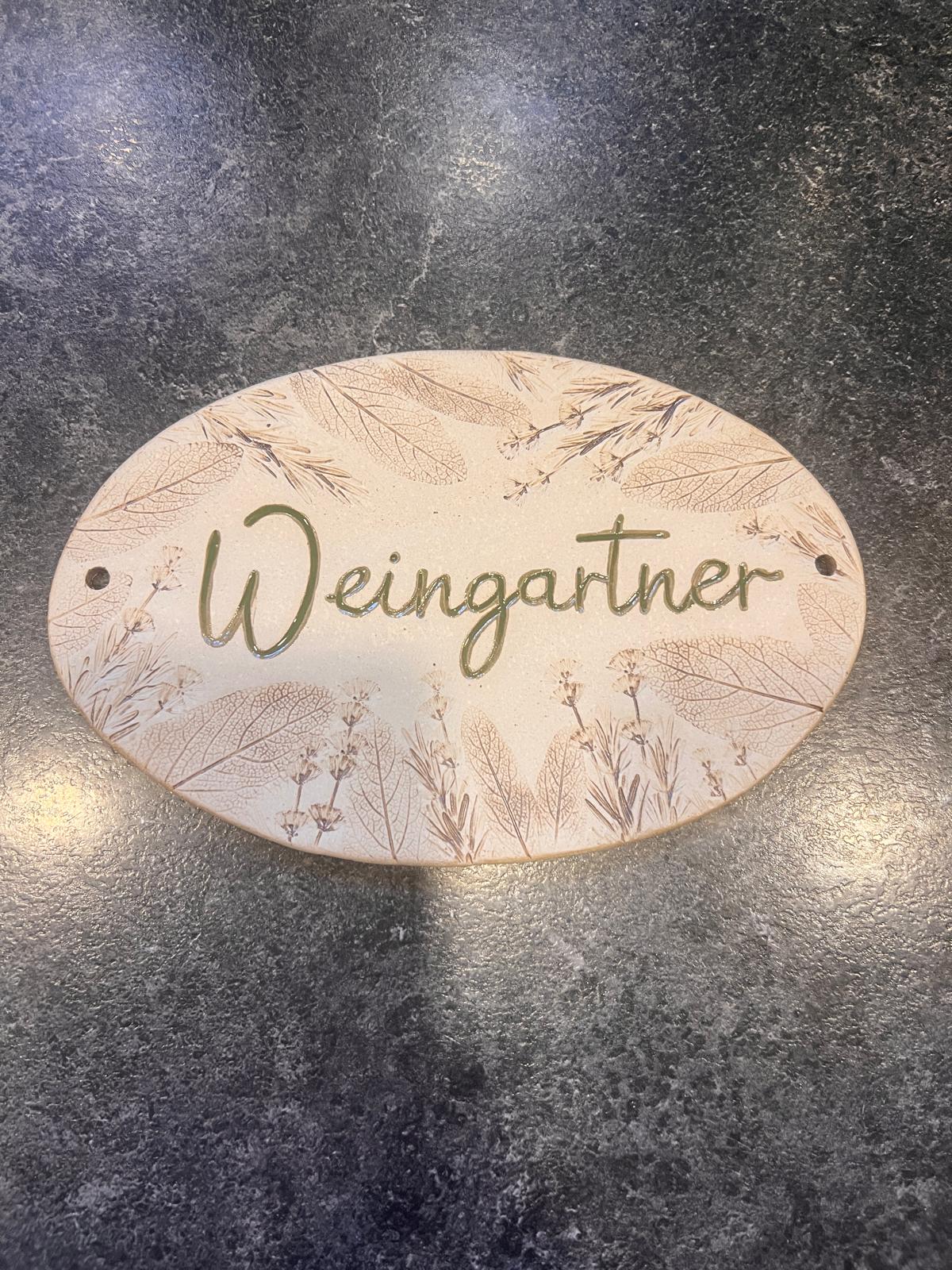 Pure Nature - Ceramic Sign