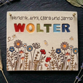 First Name/Last Name Sign - Ceramic