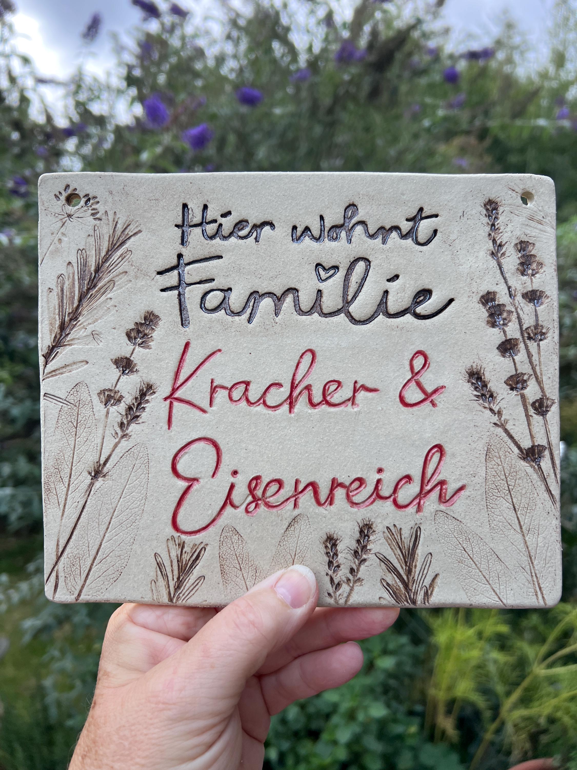 Nameplate - Ceramic