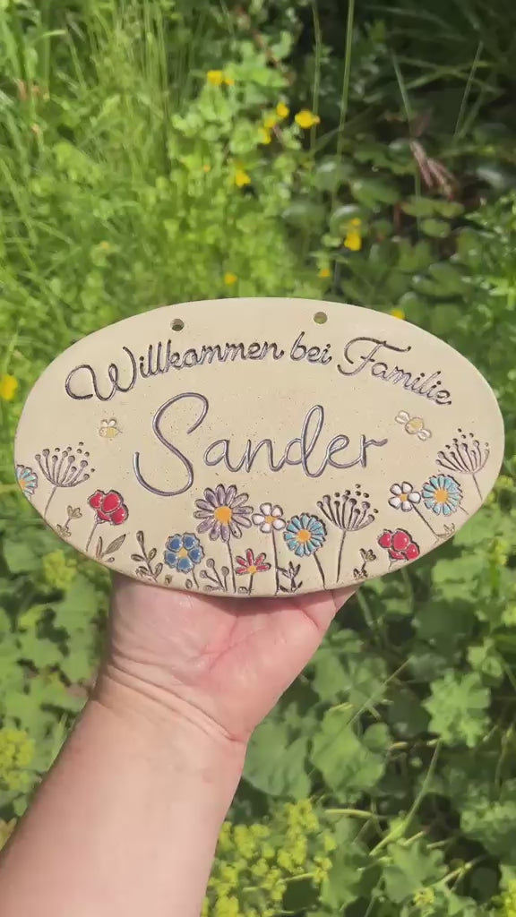 Welcome Sign - Ceramic