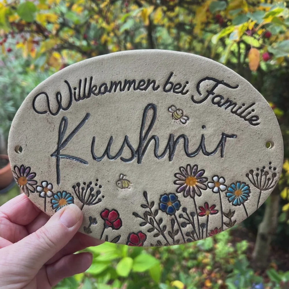 Welcome Sign - Ceramic